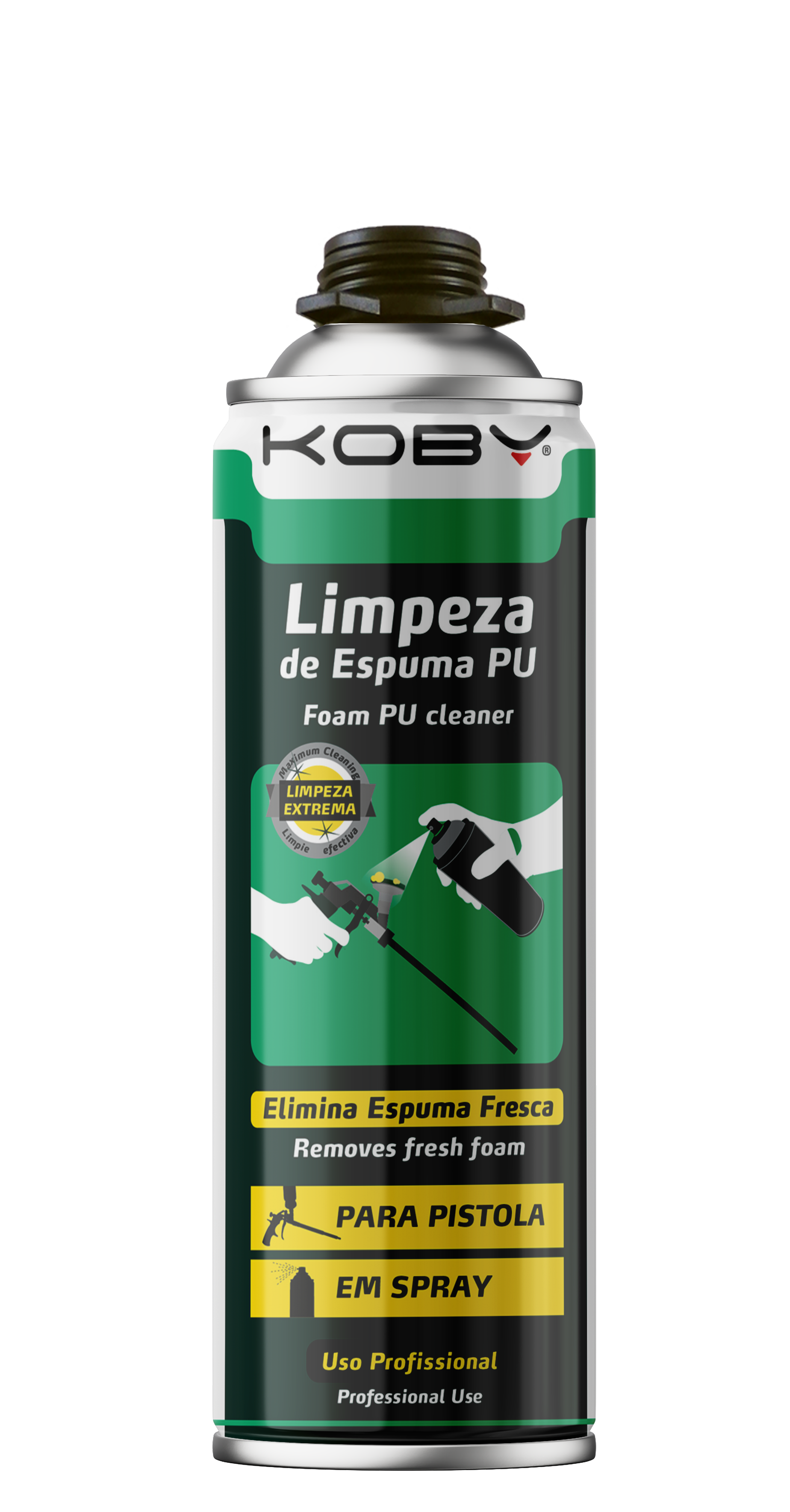 Spray Limpeza de Espuma PU