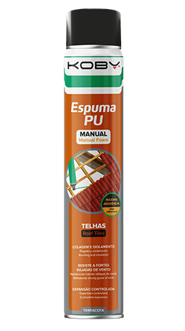 Espuma PU Telhas - Manual