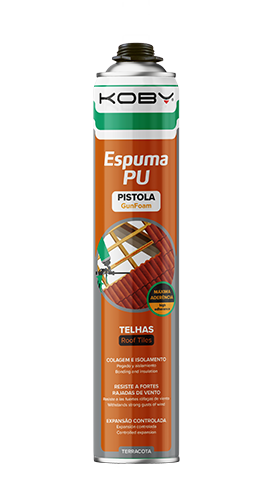 Espuma PU Telhas - Pistola