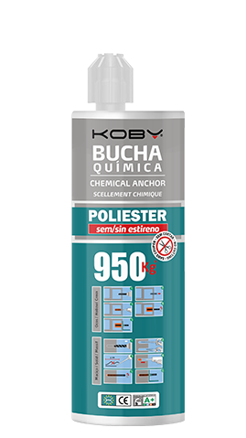Bucha Química Políester Sem Estireno - 950KG (410ml)