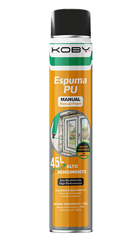 Espuma PU Alto Rendimento - 45L - Manual